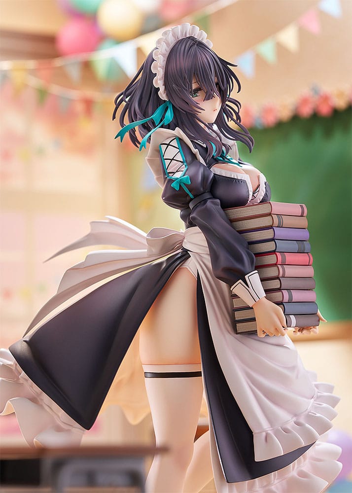 Original Illustration PVC Statue 1/6 Maid Maison Hanikami Kanojo Hikage Chigami Illustration by Piromizu 28 cm Scalefiguren Yokina
