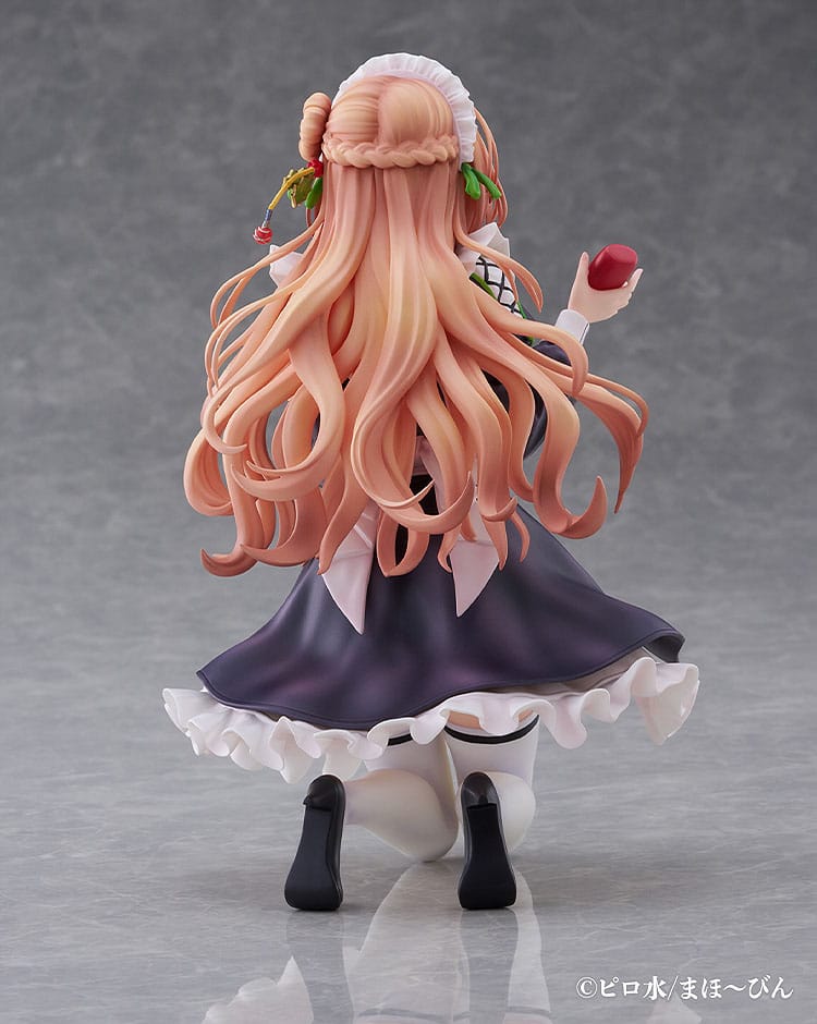 Hanikami Kanojo PVC Statue 1/6 Maid Maison Hanikami Kanojo Sano Hiiragi 20 cm Scalefiguren Yokina