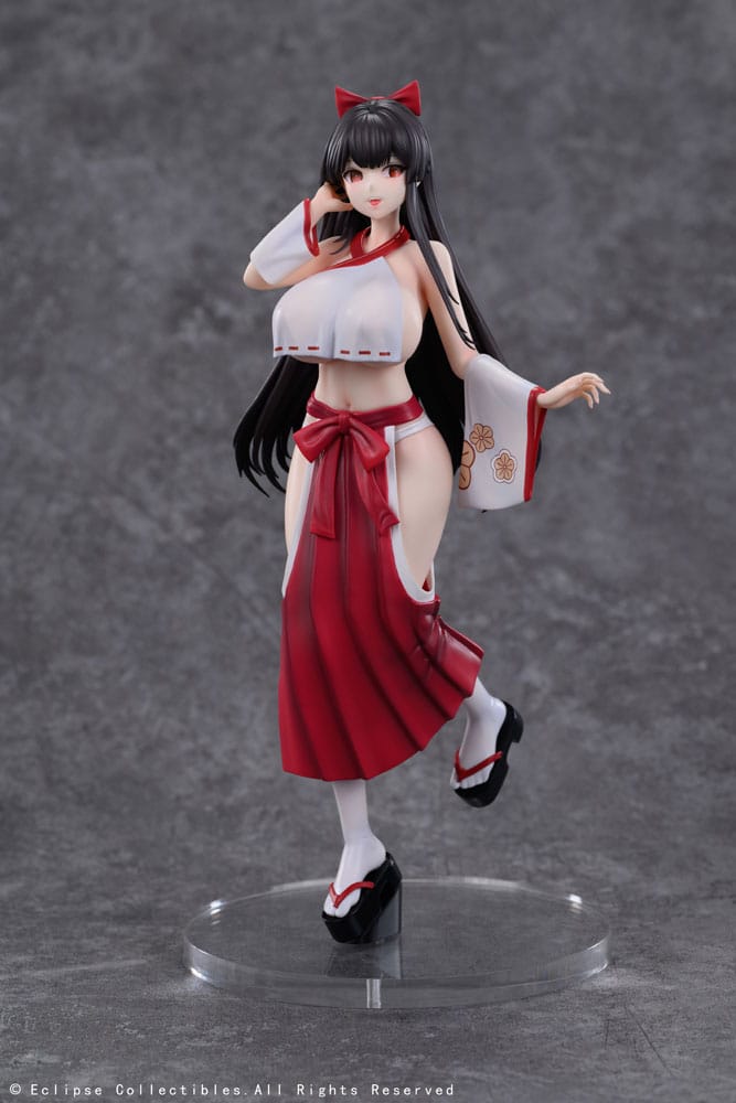 Original Character PVC Statue 1/7 Kasuga Miko Misaki 28 cm Scalefiguren Yokina