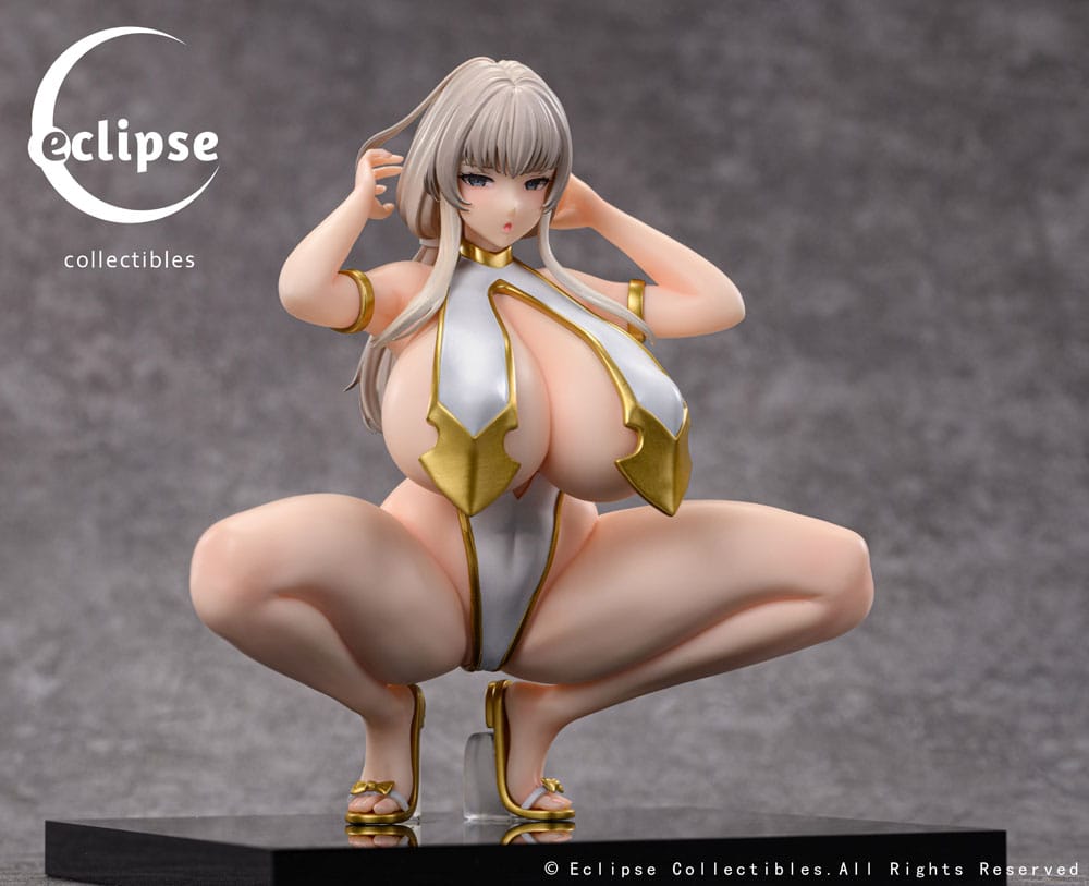 Original Character PVC Statue 1/6 Illustrated by Lady Rui Kasuga Miko Misaki 15 cm Scalefiguren Yokina