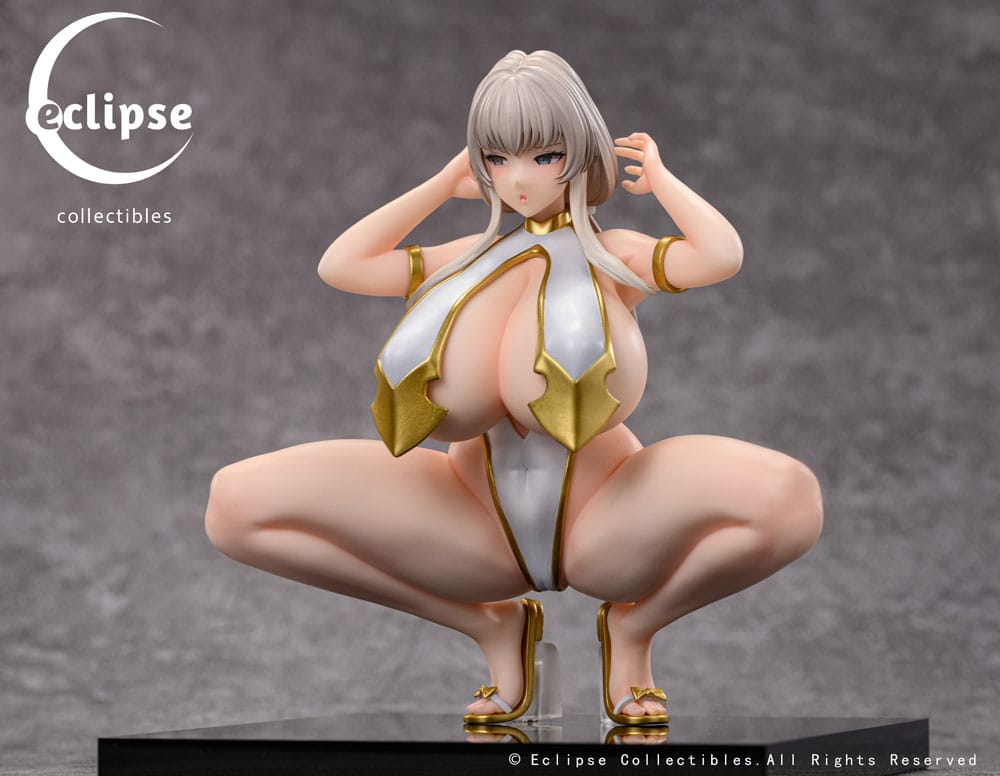 Original Character PVC Statue 1/6 Illustrated by Lady Rui Kasuga Miko Misaki 15 cm Scalefiguren Yokina