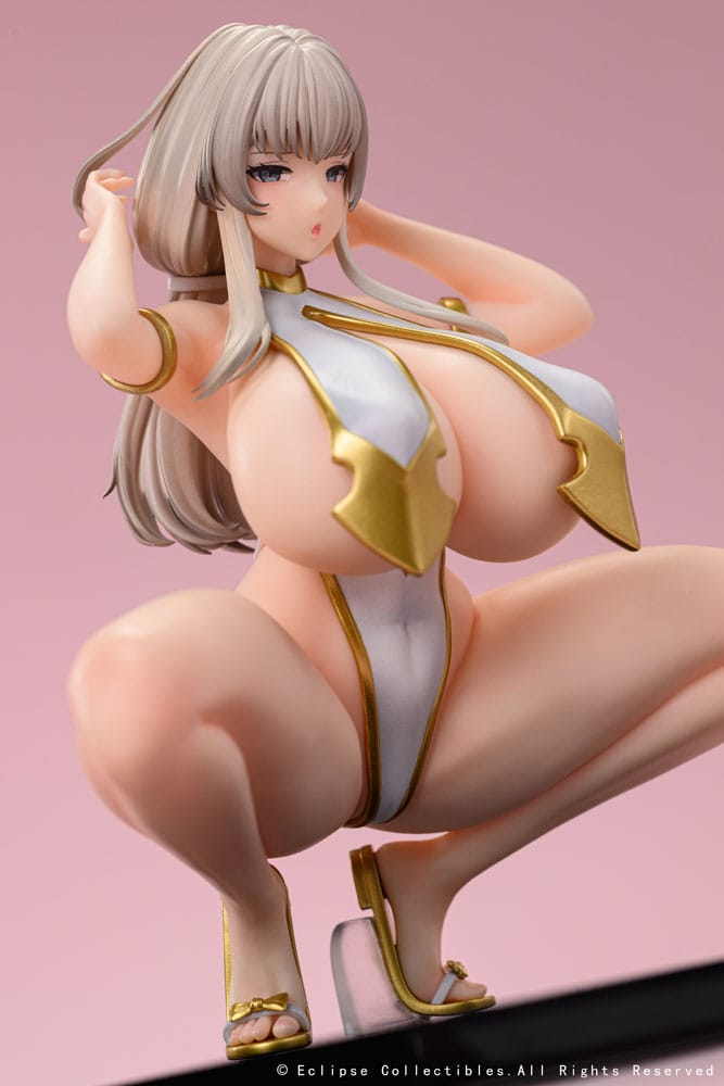 Original Character PVC Statue 1/6 Illustrated by Lady Rui Kasuga Miko Misaki 15 cm Scalefiguren Yokina