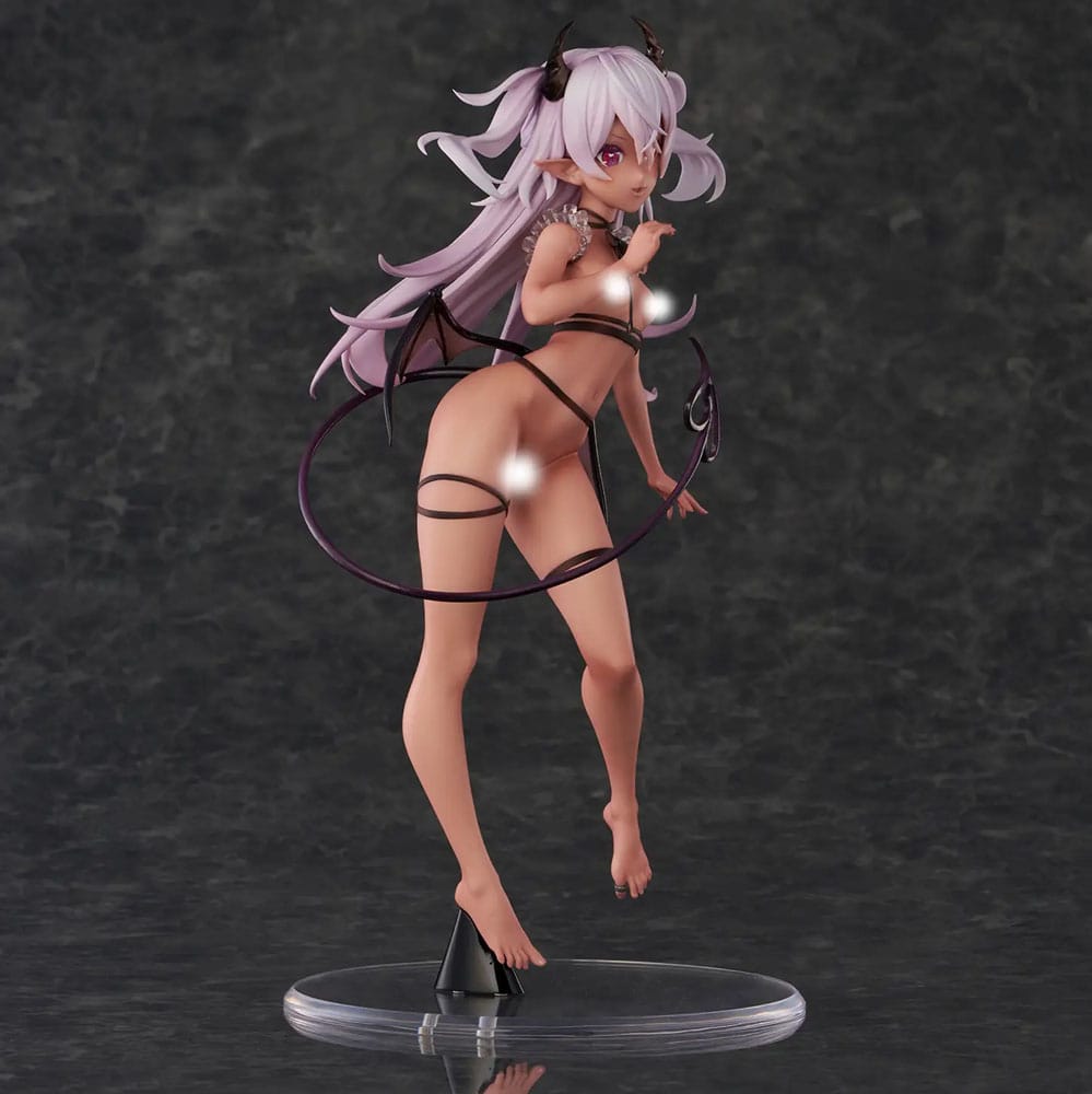 Original Character PVC Statue Dusky-Skinned Vampire Yoru-chan Illustration by Yukimiya Yuge 28 cm Hentai Yokina