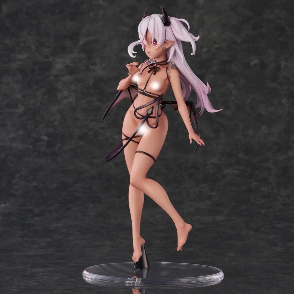 Original Character PVC Statue Dusky-Skinned Vampire Yoru-chan Illustration by Yukimiya Yuge 28 cm Hentai Yokina