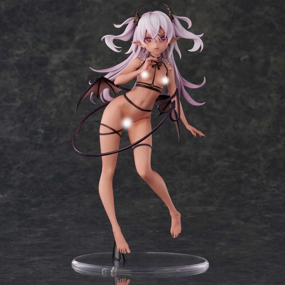 Original Character PVC Statue Dusky-Skinned Vampire Yoru-chan Illustration by Yukimiya Yuge 28 cm Hentai Yokina