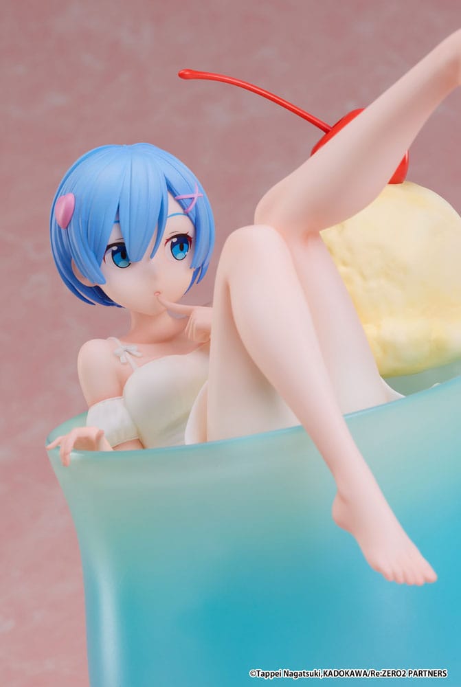 Re:Zero Starting Life in another World PVC Statue 1/7 Rem Cream Soda Ver. 21 cm Scalefiguren Yokina