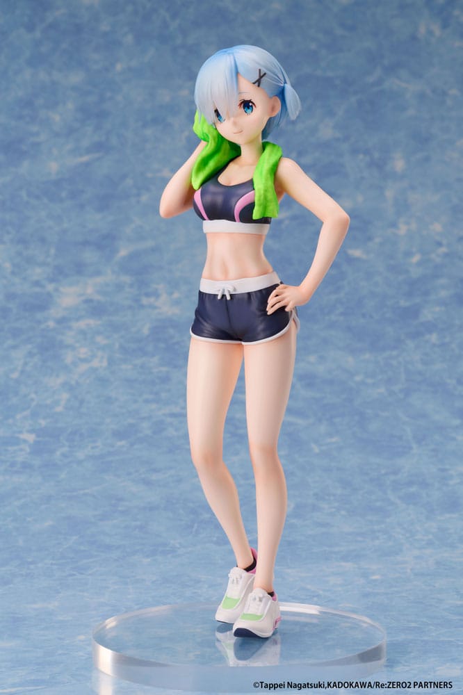 Re:Zero Starting Life in another World PVC Statue 1/7 Rem Sports Wear 23 cm Scalefiguren Yokina