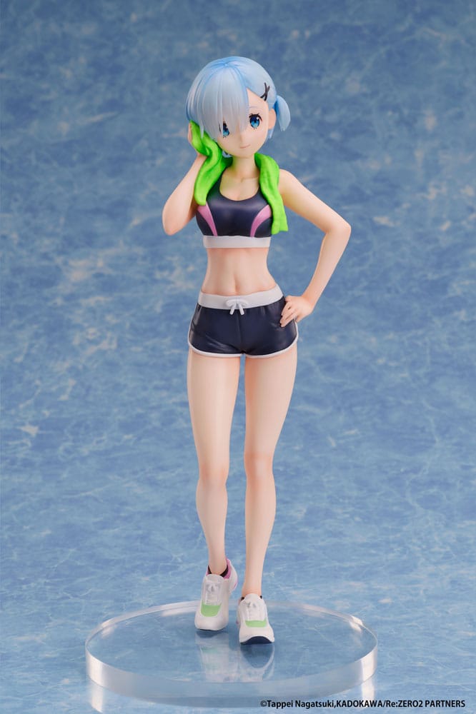Re:Zero Starting Life in another World PVC Statue 1/7 Rem Sports Wear 23 cm Scalefiguren Yokina
