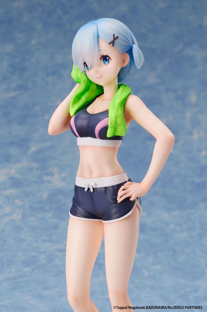 Re:Zero Starting Life in another World PVC Statue 1/7 Rem Sports Wear 23 cm Scalefiguren Yokina