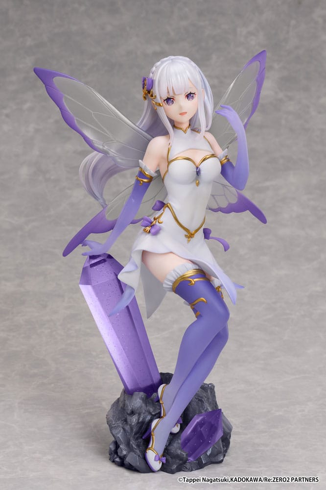 Re:Zero Starting Life in another World PVC Statue 1/7 Emilia Jewel Princess 24 cm Scalefiguren Yokina
