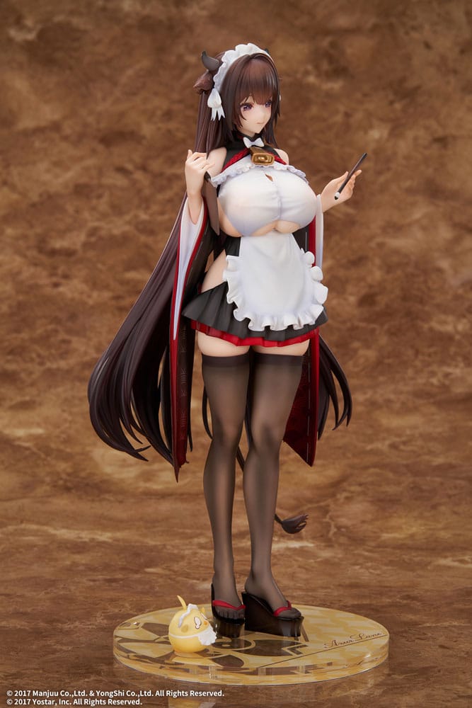 Azur Lane PVC Statue 1/7 Kashino Tsumazuki Trouble Maid Ver. 26 cm Scalefiguren Yokina