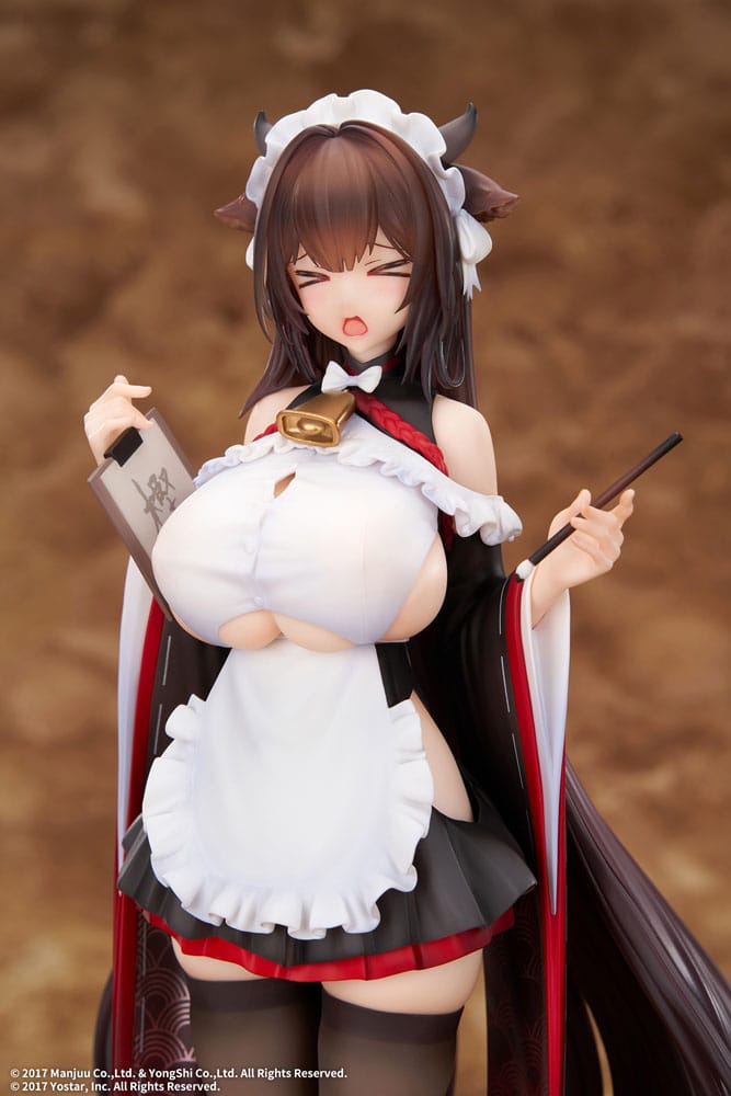Azur Lane PVC Statue 1/7 Kashino Tsumazuki Trouble Maid Ver. 26 cm Scalefiguren Yokina