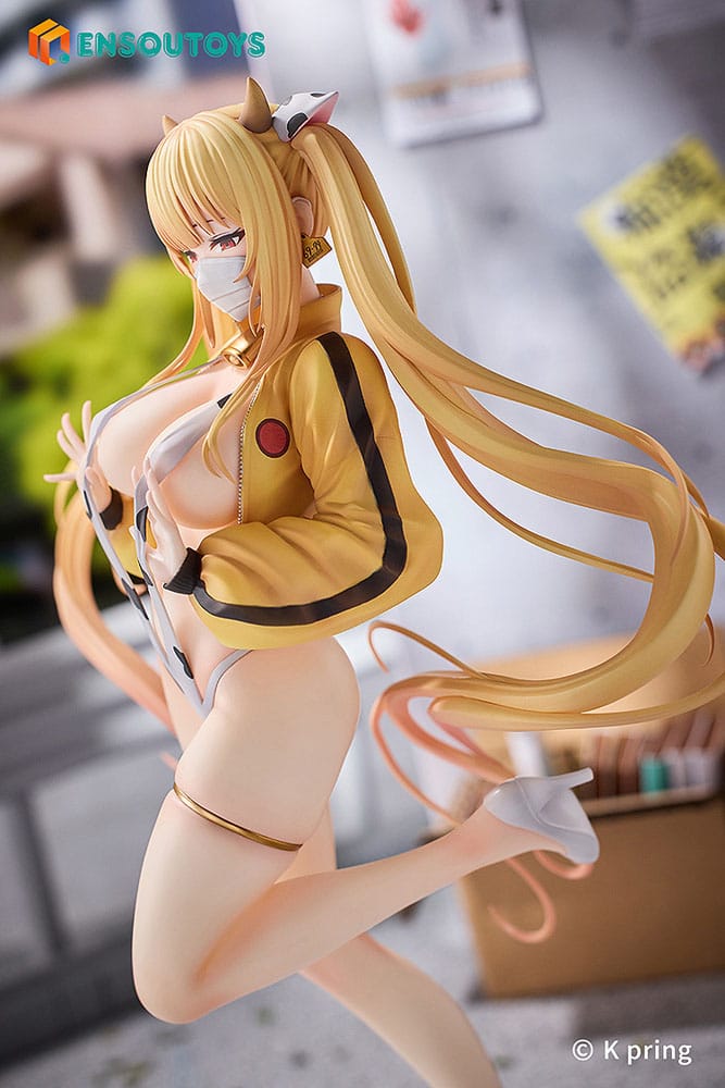Original Character Statue Sayuri Dairy Cow Ver. 25 cm Scalefiguren Yokina