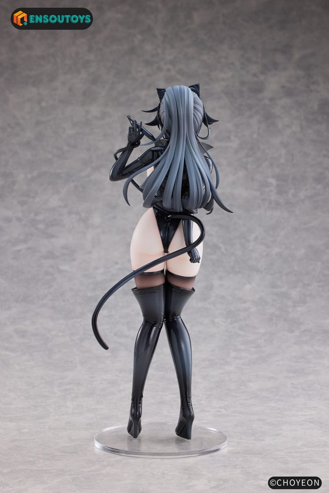 Original Character Statue 1/6 Cat Woman Happy-chan 27 cm Scalefiguren Yokina