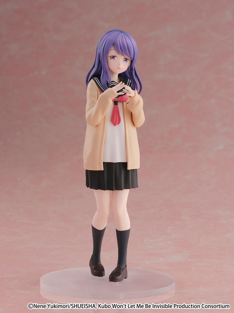 Kubo Won't Let Me Be Invisible Cantabile PVC Statue Nagisa Kubo 20 cm Prizefiguren Yokina