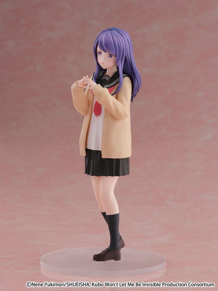 Kubo Won't Let Me Be Invisible Cantabile PVC Statue Nagisa Kubo 20 cm Prizefiguren Yokina