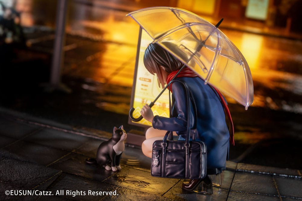 Original Character Statue 1/7 Rainy Day - Meeting Illustrated by Catzz 16 cm Scalefiguren Yokina