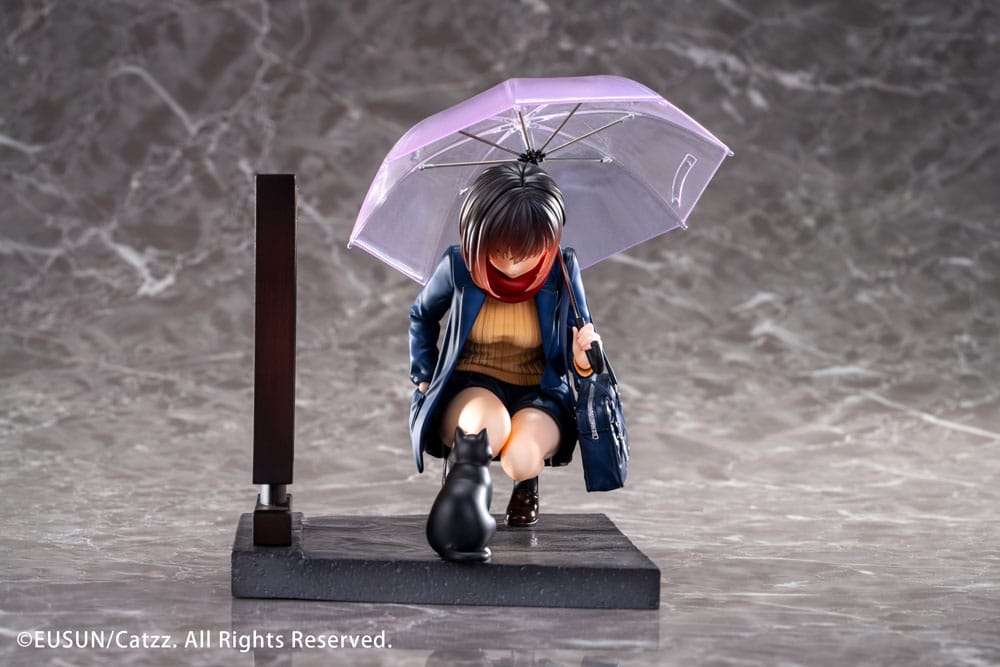 Original Character Statue 1/7 Rainy Day - Meeting Illustrated by Catzz 16 cm Scalefiguren Yokina