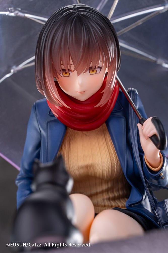 Original Character Statue 1/7 Rainy Day - Meeting Illustrated by Catzz 16 cm Scalefiguren Yokina