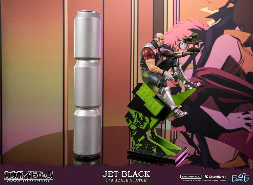 Cowboy Bebop Statue 1/8 Jet Black 30 cm Scalefiguren Yokina