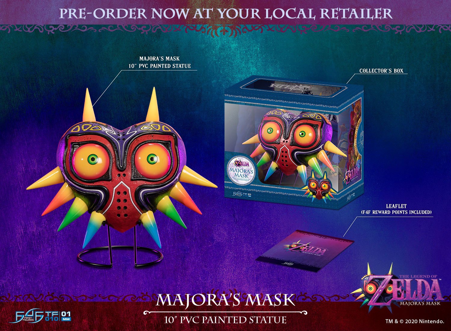 The Legend of Zelda PVC Statue Majora's Mask Standard Edition 25 cm Prizefiguren Yokina