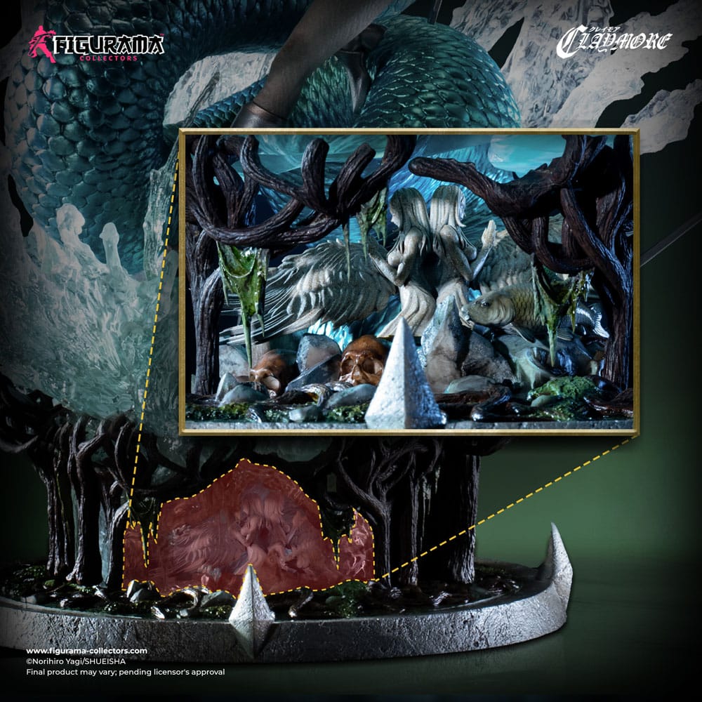 Claymore Elite Exclusive Statue 1/6 Clare vs. Ophelia 69 cm Scalefiguren Yokina