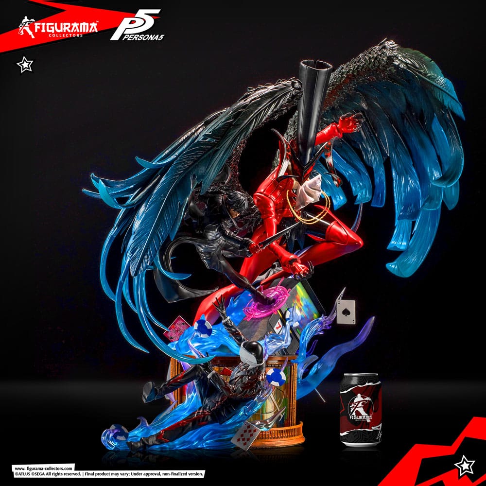 Persona 5 Elite Fandom Statue 1/8 Joker & Arsène 54 cm Scalefiguren Yokina