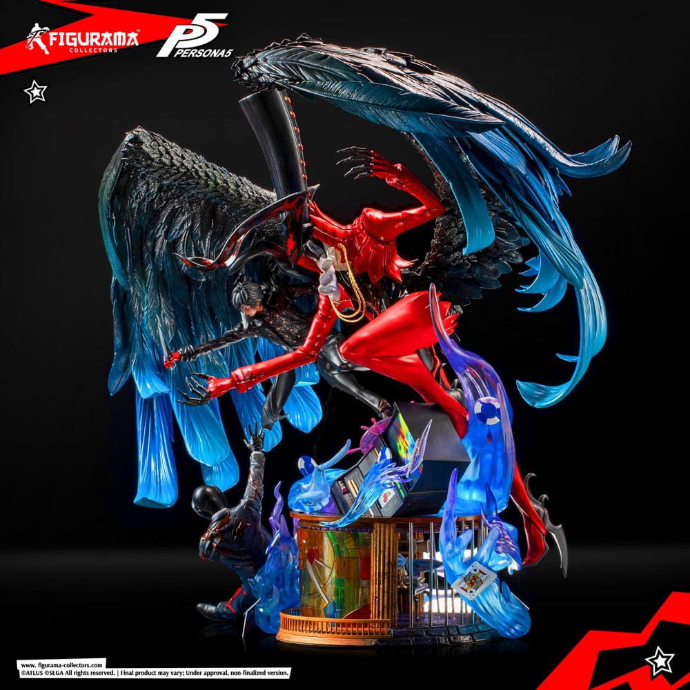 Persona 5 Elite Fandom Statue 1/8 Joker & Arsène 54 cm Scalefiguren Yokina