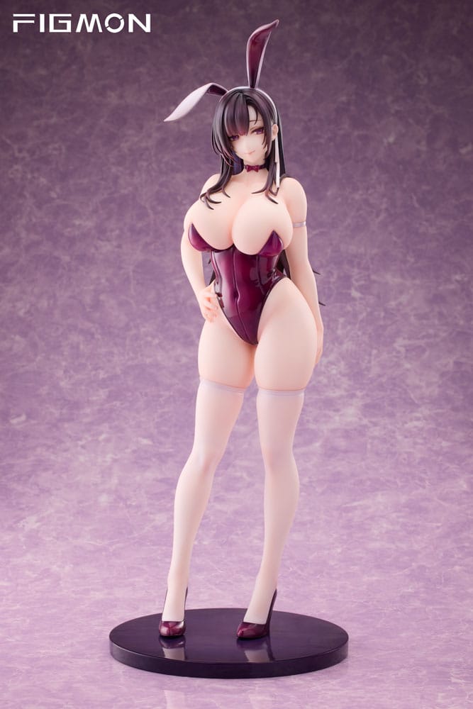 Original Character PVC Statue 1/4 Bunny Girl Anna Different Color Edition 45 cm Scalefiguren Yokina
