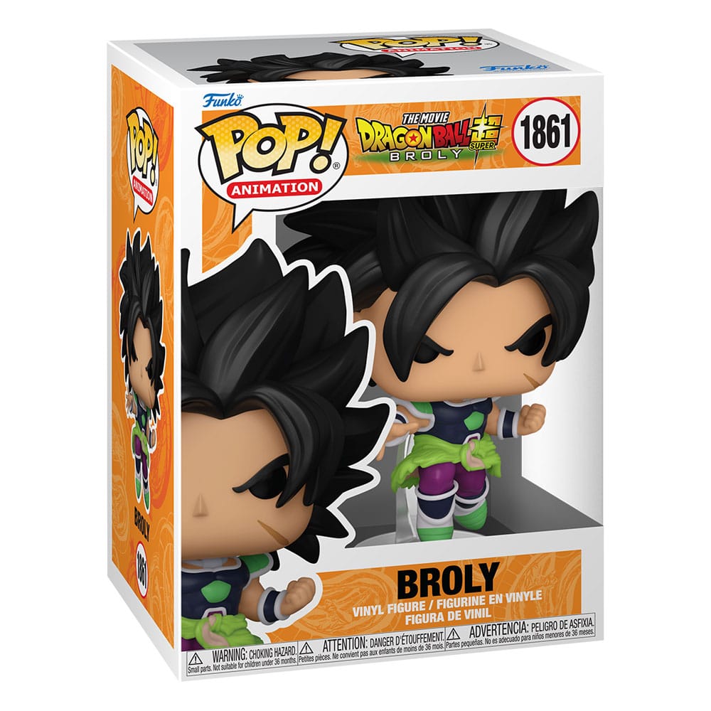 Dragon Ball Super: Broly POP! Animation Vinyl Figur Broly 9 cm Funko POP! Yokina