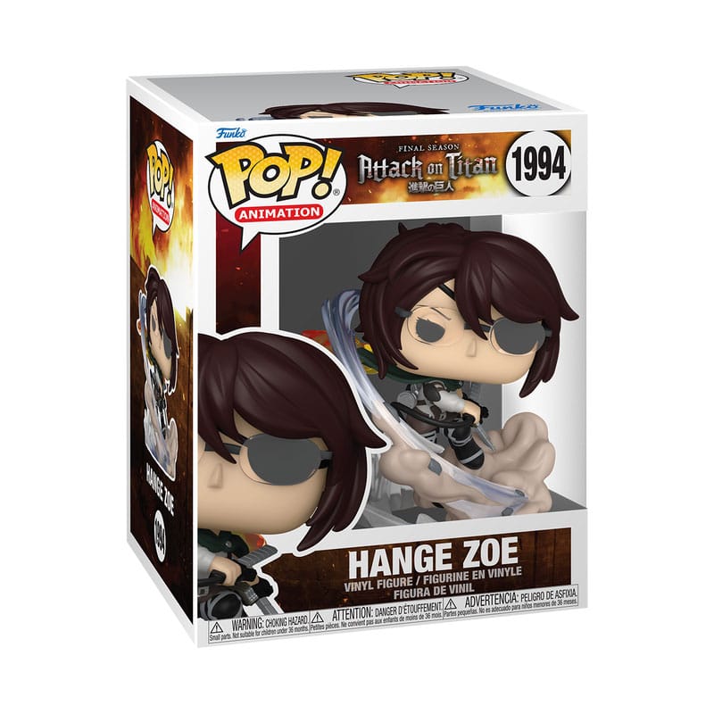 Attack of Titan POP! Premium Vinyl Figur Hange Zoe 9 cm Funko POP! Yokina