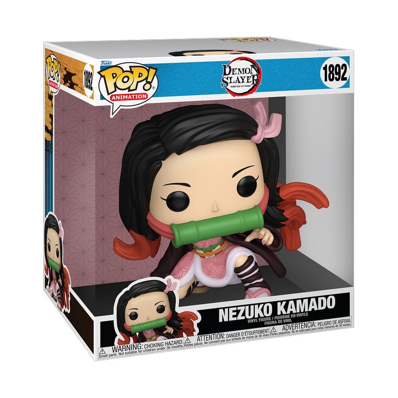 Demon Slayer: Kimetsu no Yaiba Super Sized Jumbo POP! Vinyl Figur Nezuko 25 cm Funko POP! Yokina
