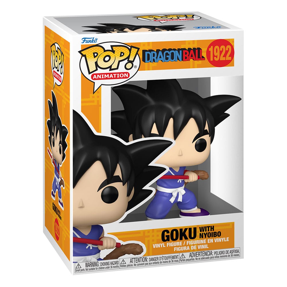 Dragon Ball POP! Animation Vinyl Figur Son Goku (Nyoibou) 9 cm Funko POP! Yokina