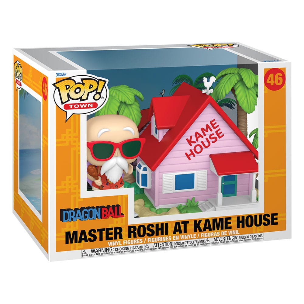 Dragon Ball POP! Town Vinyl Figur Kame House w/Master Roshi 9 cm Funko POP! Yokina
