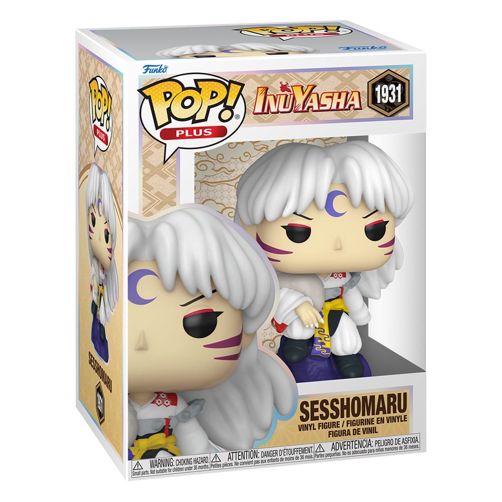 Inuyasha POP! Plus Animation Vinyl Figur Sesshomaru (Sitting) 9 cm Funko POP! Yokina