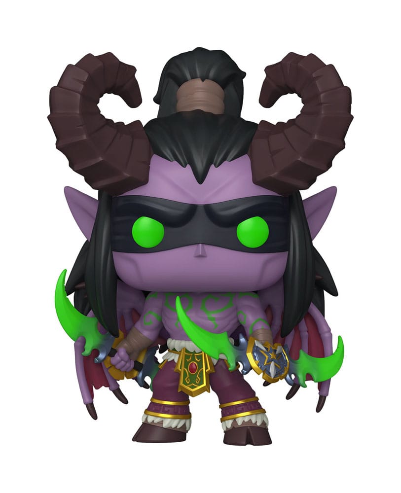 World of Warcraft POP! Games Vinyl Figur Illidan w/CH 9 cm Funko POP! Yokina