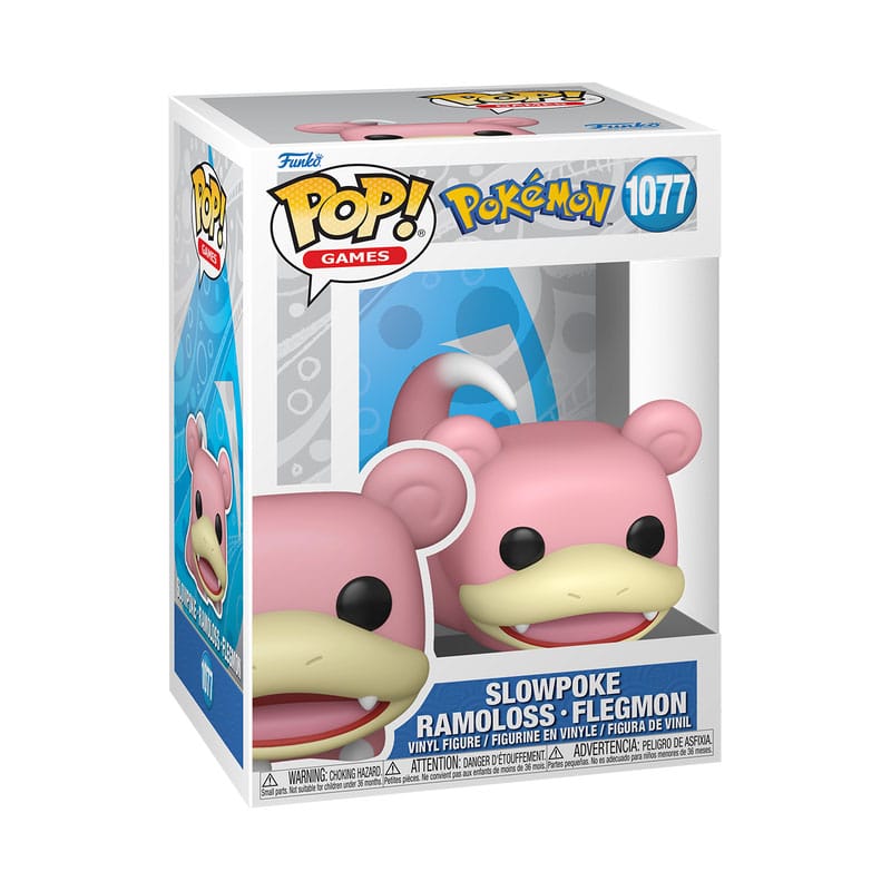 Pokemon POP! Games Vinyl Figur Slowpoke 9 cm Funko POP! Yokina
