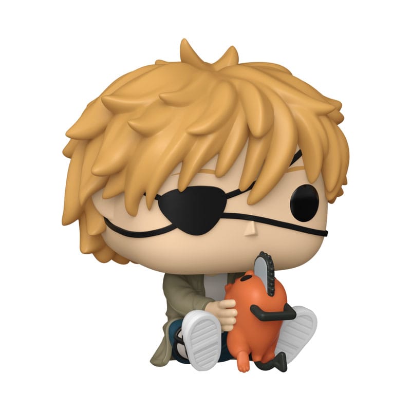 Chainsaw Man POP! Games Vinyl Figur Denji & Pochita 9 cm Funko POP! Yokina