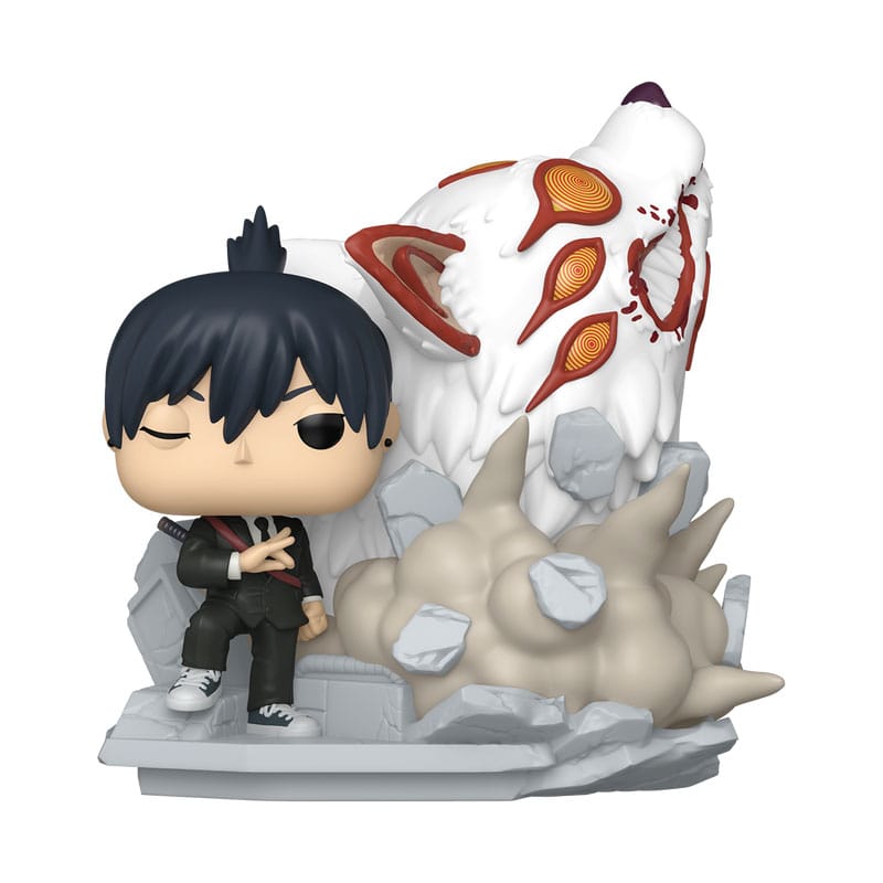 Chainsaw Man POP Moments Vinyl Figuren Aki (Fox Devil) 9 cm Funko POP! Yokina