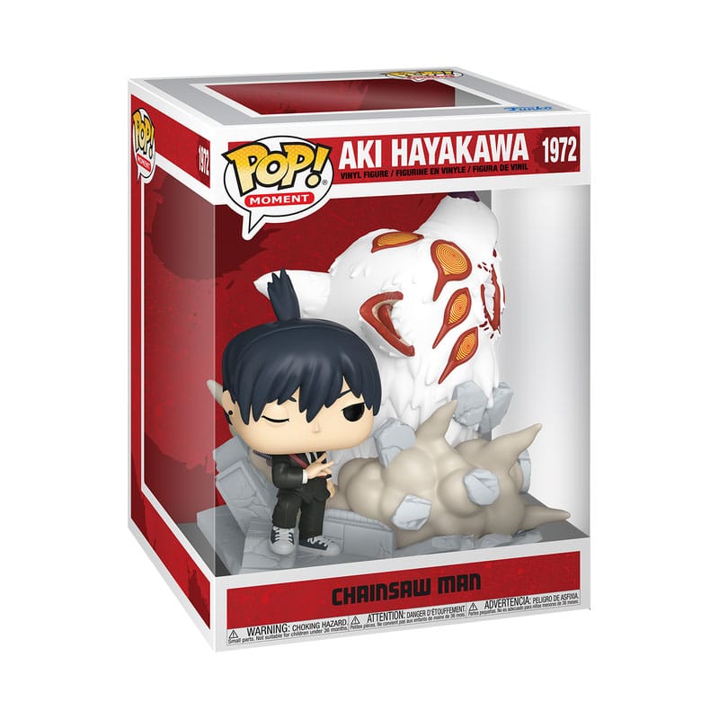 Chainsaw Man POP Moments Vinyl Figuren Aki (Fox Devil) 9 cm Funko POP! Yokina