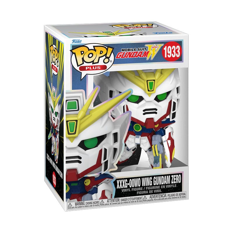Gundam Wing POP! Plus Animation Vinyl Figur Wing Gundam Zero 9 cm Funko POP! Yokina