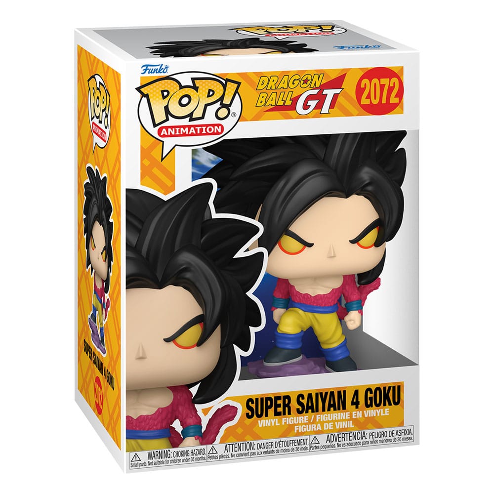 Dragon Ball GT POP! Games Vinyl Figur Goku SSJ4 9 cm Funko POP! Yokina