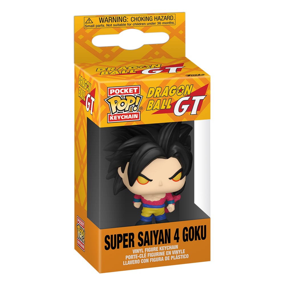 Dragon Ball GT POP! Vinyl Schlüsselanhänger Goku SSJ4 4 cm Schlüsselanhänger Yokina