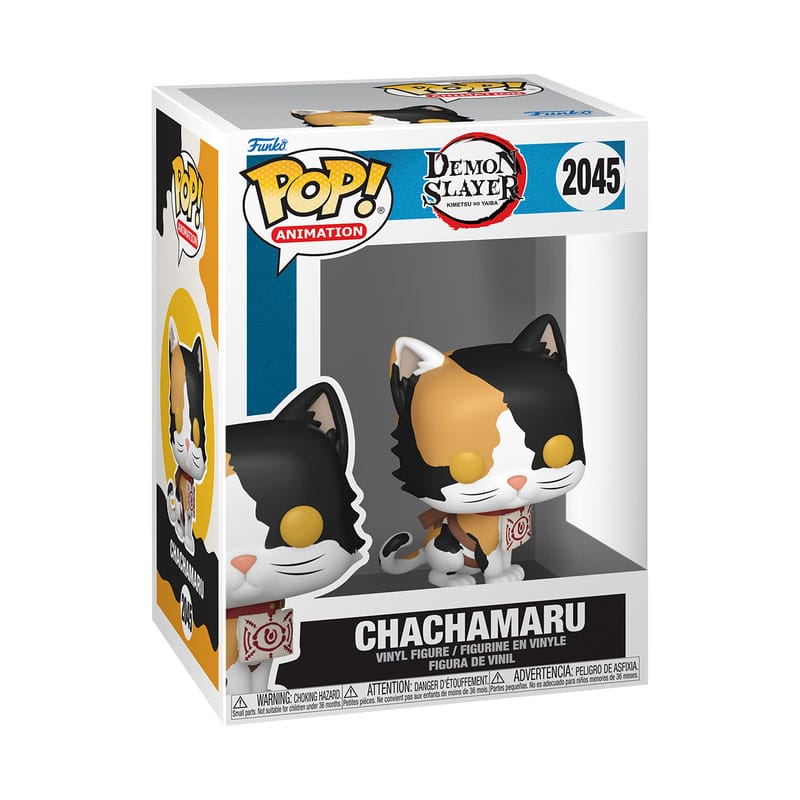 Demon Slayer: Kimetsu no Yaiba POP! Animation Vinyl Figur Chachamaru 9 cm Funko POP! Yokina