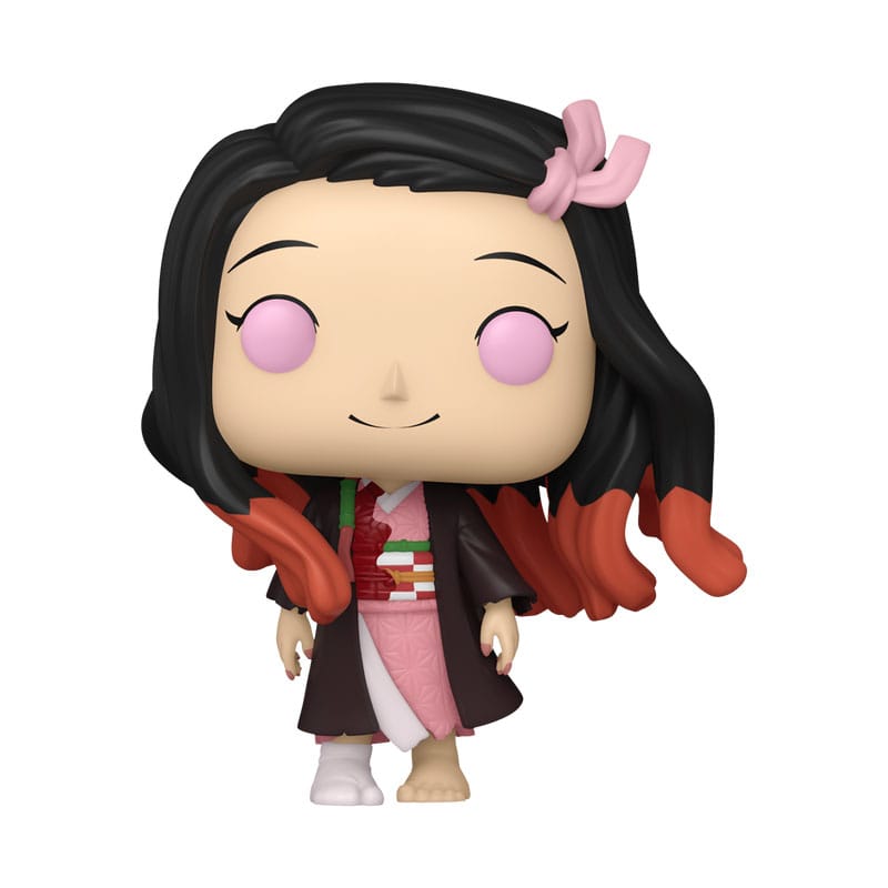 Demon Slayer: Kimetsu no Yaiba POP! Animation Vinyl Figur Nezuko (Human) 9 cm Funko POP! Yokina
