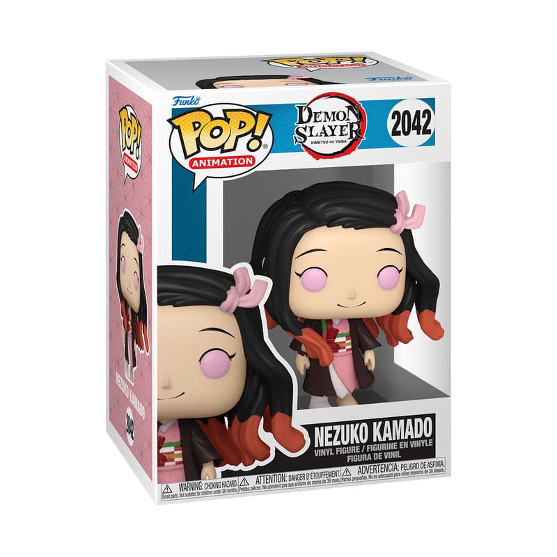Demon Slayer: Kimetsu no Yaiba POP! Animation Vinyl Figur Nezuko (Human) 9 cm Funko POP! Yokina