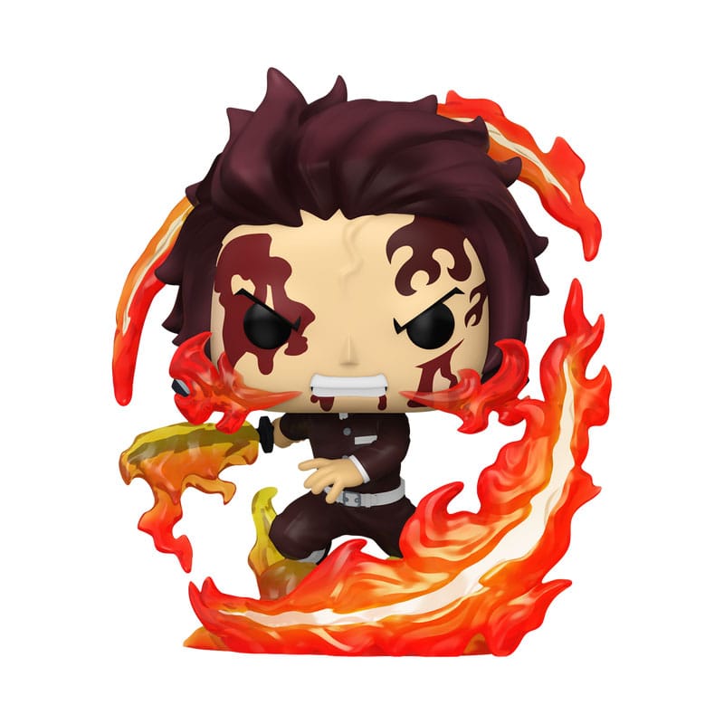 Demon Slayer: Kimetsu no Yaiba POP! Plus Vinyl Figur Tanjiro (Dancing Flash) 9 cm Funko POP! Yokina