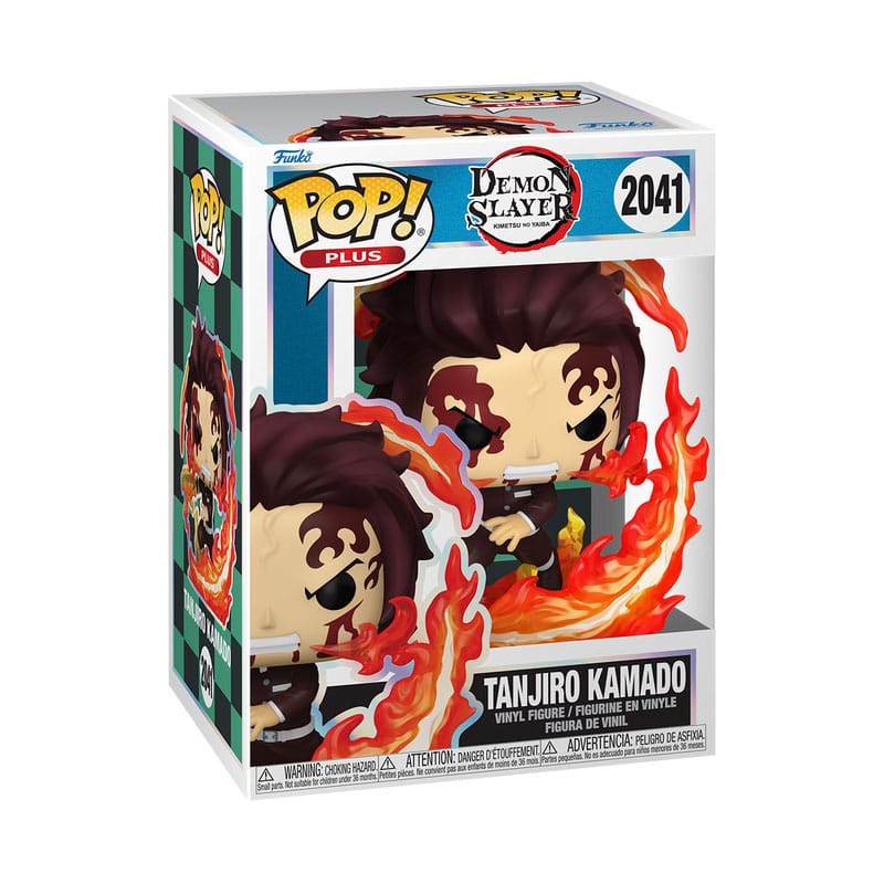 Demon Slayer: Kimetsu no Yaiba POP! Plus Vinyl Figur Tanjiro (Dancing Flash) 9 cm Funko POP! Yokina