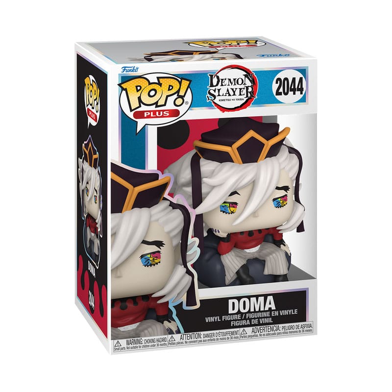 Demon Slayer: Kimetsu no Yaiba POP! Plus Vinyl Figur Doma 9 cm Funko POP! Yokina