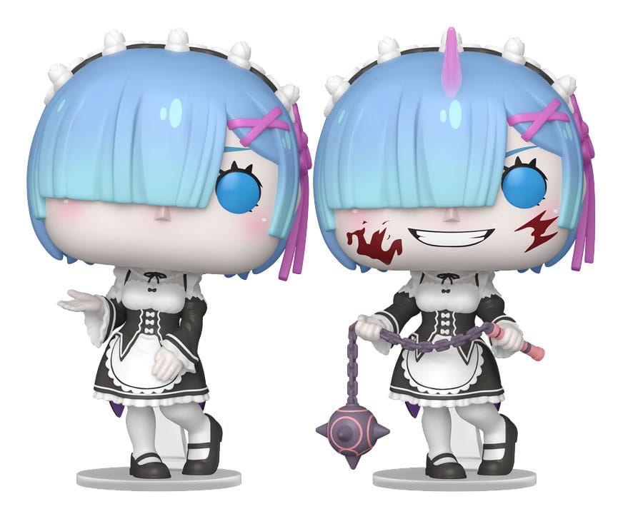 Re:ZERO POP! Animation Vinyl Figur Rem w/CH 9 cm Funko POP! Yokina